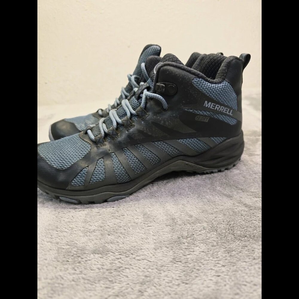 Merrell Q Form 2 Boots Womens 8 Blue Hiking Outdoors Select Grip J65418 - Picture 6 of 16